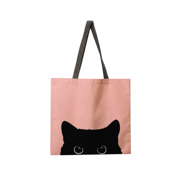 Hiding Kitten Print v2 bag
