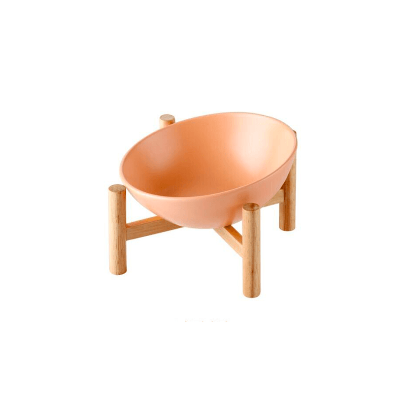 4-legged Stand Cat Ceramic Bowl