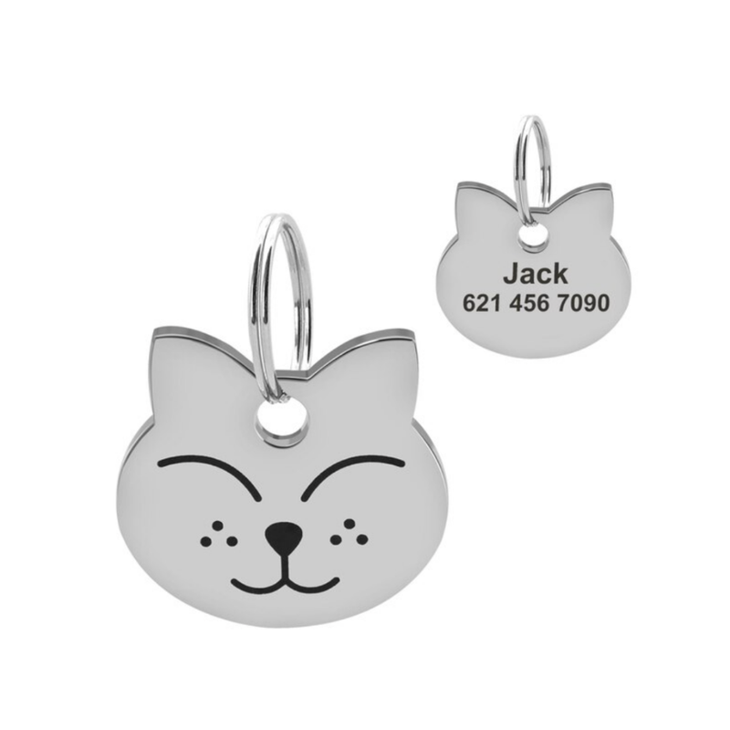 Customisable Cat Tag