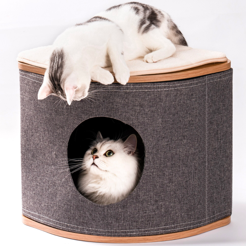 Wooden Cat House (limited edition)