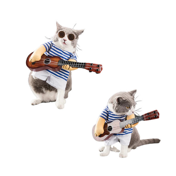 Cat Guitarist Costume