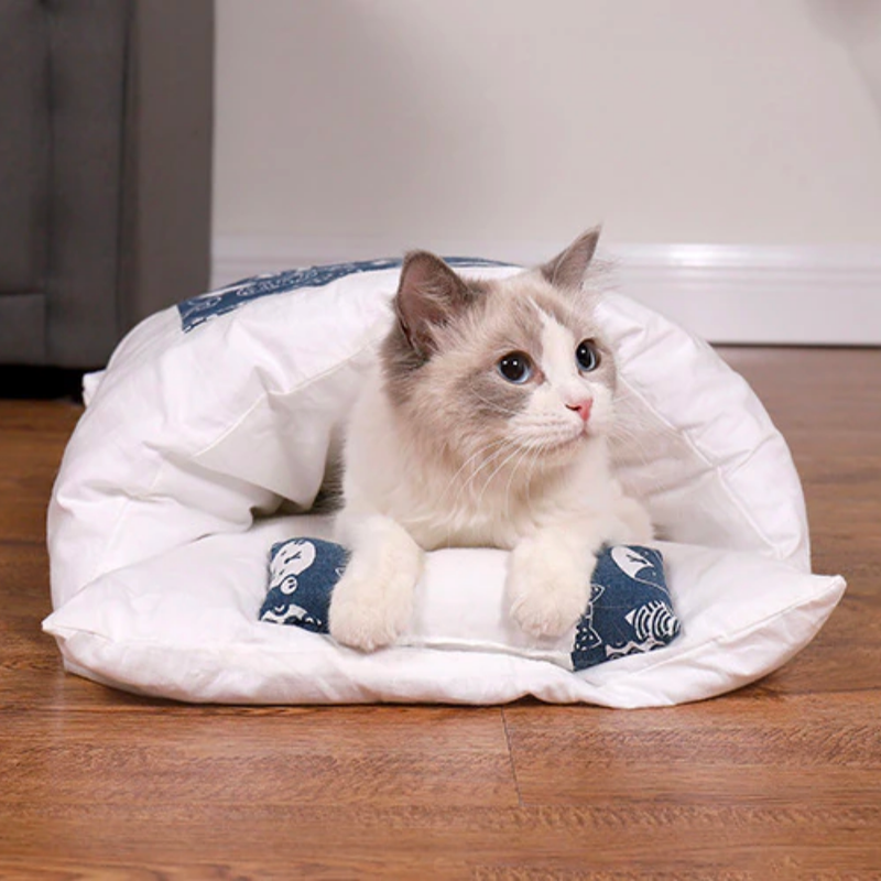 Cat Print Bed