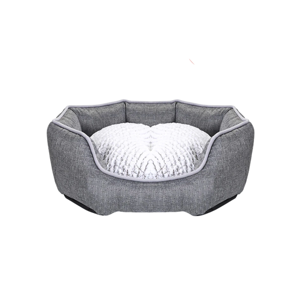 Circular Cushioned Bed