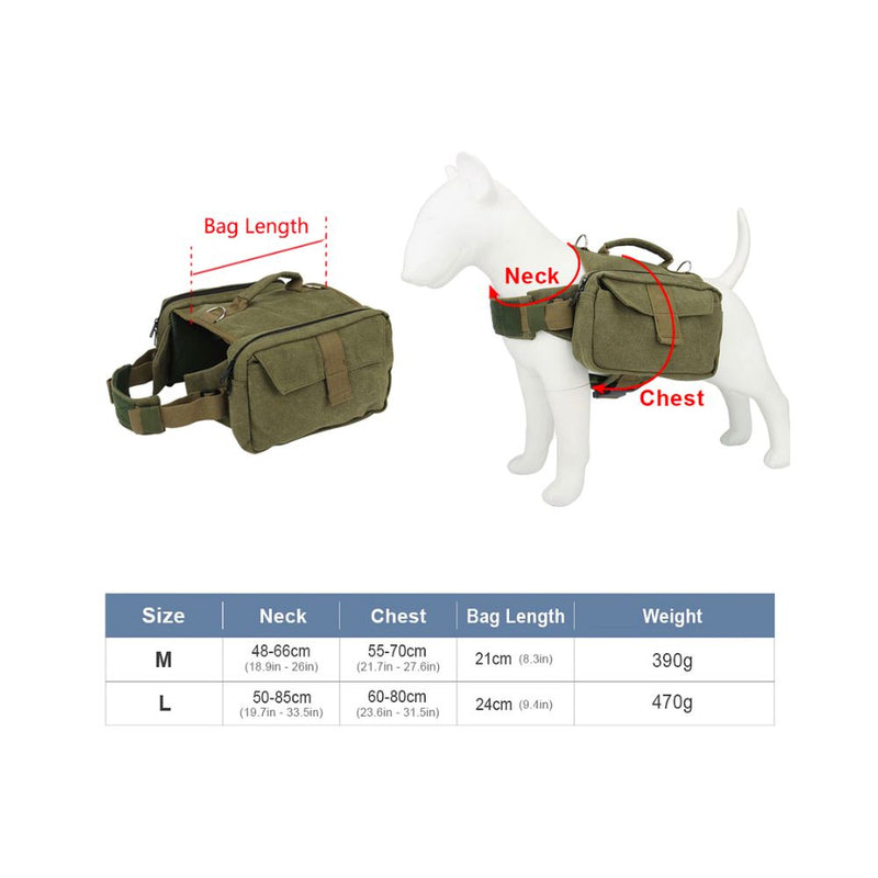 Dog Hiking Backpack - 4 Legged Things - Australian Pet Shop