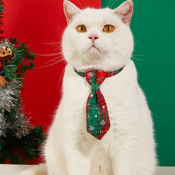 Cat Christmas Tie
