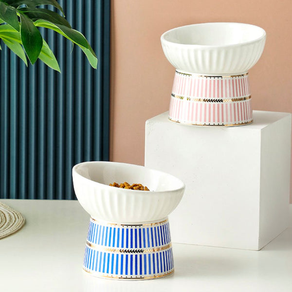 Striped Ceramic Bowl - 4 Legged Things
