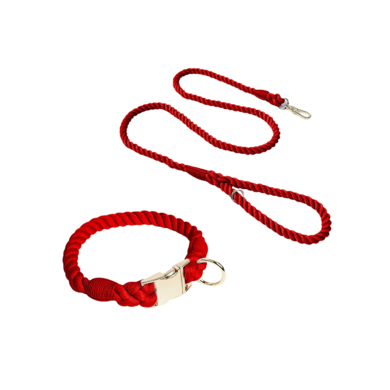 Rope Collar and Leash Bundle - Collection 2