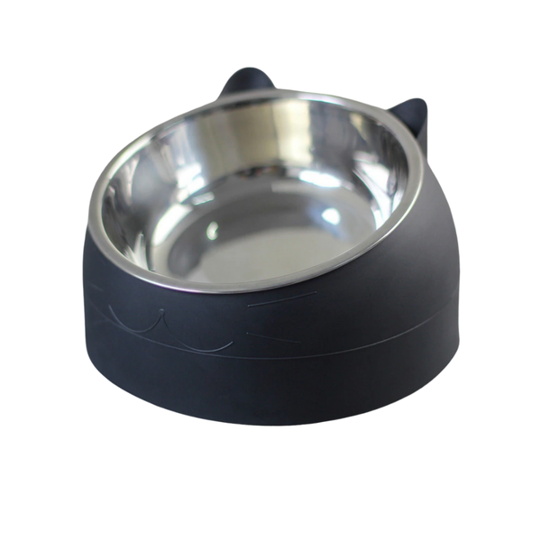 Stainless steel cat bowl