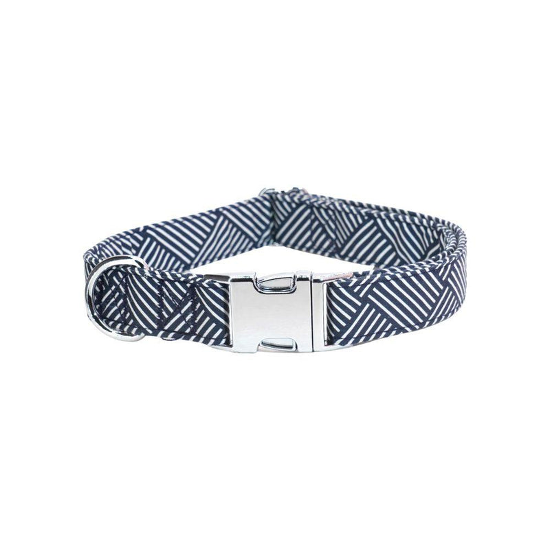 Blue Formal Bowtie Collar and Leash Set - 4 Legged Things