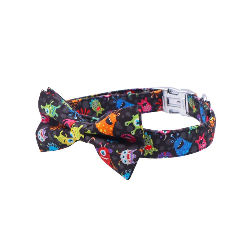 Microbes Bowtie Collar and Leash Set - 4 Legged Things